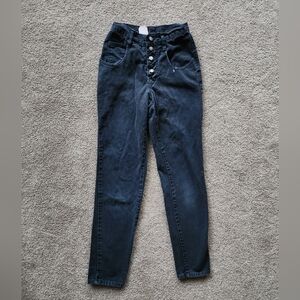 Vintage breaker jeans size 3 100% cotton Steel navy blue color